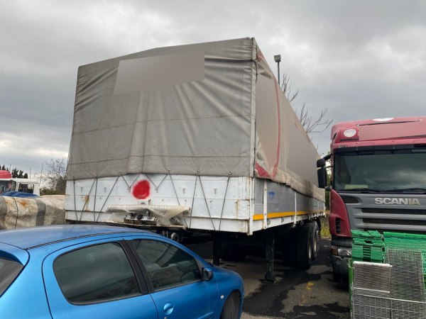 Cardi 503 A1 Curtainsider semi-trailer - Bank. 79/2020 - Catania Law Court - Sale ex Art. 107