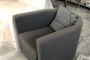 Gray Armchair and Footrest 2