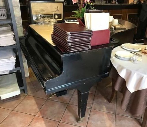 Tables and Chairs for Catering - Pianos - Bank.181/2021 - Milan L.C. 