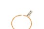 18 Carat White Gold Bracelet  and Rose Gold - Diamonds 0.60 ct 3