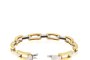 Bracciale Oro Giallo e Oro Bianco 18 Carati 3