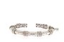 18 Carats Bracelet Or Blanc - Diamants 0,35 ct 2