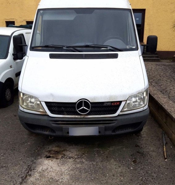 Mercedes and FIAT vans - Bank. 34/2018 - Frosinone Law Court