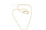 Collana Oro Giallo con ciondolo - Oro Giallo - Diamanti - Smeraldo - Perla Australiana 1