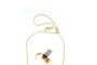 Collana Oro Giallo con ciondolo - Oro Giallo - Diamanti - Smeraldo - Perla Australiana 2
