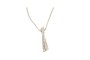 Necklace with Pendant White Gold - Diamonds 3