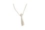 Cadena con Colgante Oro Blanco – Diamantes 3