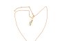 Collana Oro Rosa con Ciondolo - Rodolite - Diamanti 1