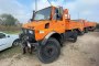 Mercedes Unimog 1700 Truck with Forage Harvester 1