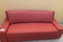 Two Seater Red Sofa 2