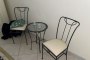Wrought Iron Coffee Table with Chairs 1
