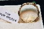 Anello Oro Giallo 18 Carati - Diamanti - Smeraldo 2
