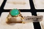 18 Carat Yellow Gold Ring - Chrysoprase 1