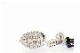 Fermoir Collier Or Blanc 18 Carats - Diamants 3