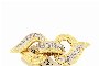 Gold Necklace Clasp 18 Carat - Diamonds 1