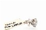 White Gold Earrings 18 Carat Rosette - Diamonds 0.37 ct - 0.92 ct 3