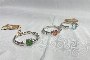 N. 15 Pulseras Rígidas con Piedra 4