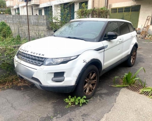 Range Rover Evoque e - Banco a rullo Ca.Ma. - Fall. 171/2022 - Trib. di Catania 