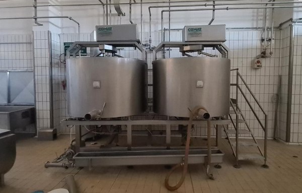 Équipements et machines pour fromagerie - Faillite 13/2018 - Tribunal de Caltanissetta