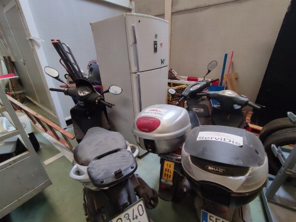 Motocicletas, maquinaria y mobiliario - Juzgado Mercantil Nº2 de Sevilla