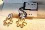 Pendientes de Oro Amarillo 18K Pacinotti - Diamantes 0,12 ct 1