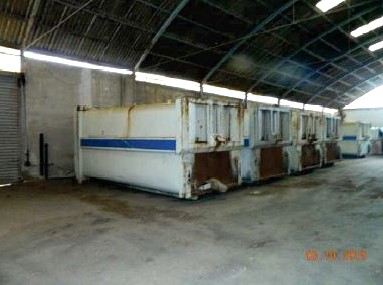 Érdeklődési nyilatkozat - 2 darab homlokrakodó - Vas és tartályok - csőd 44/2018 - Messina Bíróság
