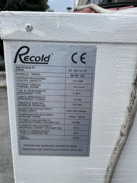 Recold and Piovan Refrigerators - Judicial Liquidation No. 18/2024 - Court of Vicenza - Sale 4