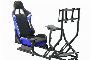 Simulador de conducción con Silla Cortek Serie 6 Azul-Negro 1