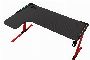 Gaming-Schreibtisch Cortek L-SHAPE RGB 160cm, Schwarz/Rot 1