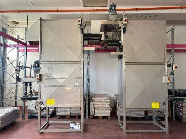 Linea movimentazione bottiglie e vasi - Beni Strumentali da Leasing - Intrum Italy S.p.A 