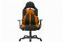 Gaming Stol Cortek Moon Sort/Orange - Nr. 44 Stykker 1