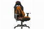 Gaming Stol Cortek Moon Sort/Orange - Nr. 44 Stykker 2