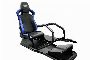 Simulador de conducción con Silla Cortek Serie 6 Azul-Negro - MONTADO 1
