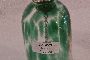 Green and orange crystal and silver bell 1
