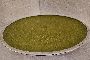Piatto verde de cristallo e argento 3