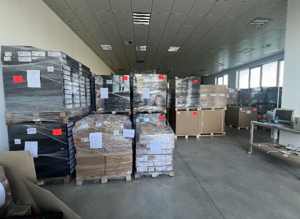 Sklad materiálů pro telekomunikační zařízení - Soudní likvidace č. 06/2025 - Krajský soud v Vicenze