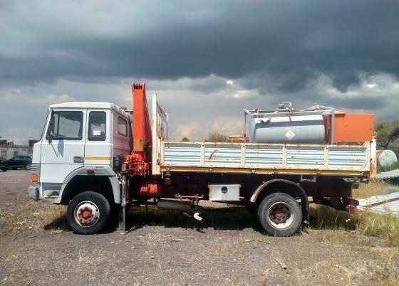 Camion IVECO 115/17 avec grue et cuve à gasoil - Liquidation Judiciaire n. 241/2024 - Tribunal de Catane