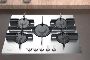 N. 3 Built-in Cooktops Hotpoint 3