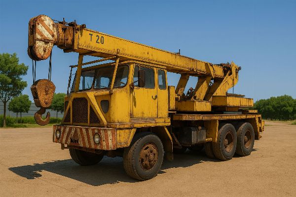 Movimento terra: Camion SCM e Pala meccanica con gru all'asta - Vendita Privata