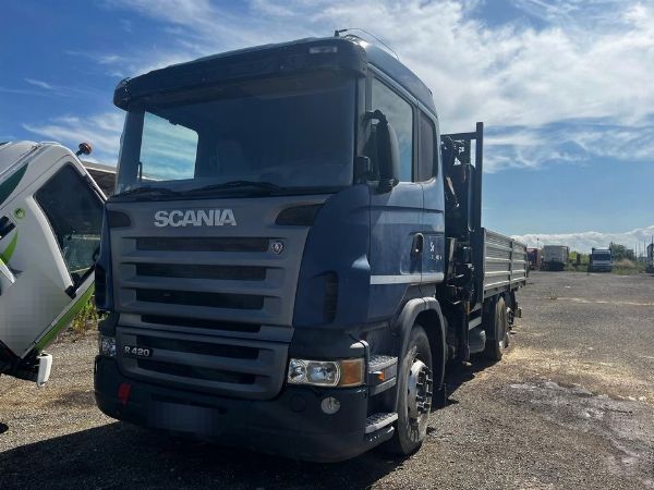 Autocarro Scania R420 con gru e cassone - Beni Strumentali da Leasing - Intrum Italy S.p.A