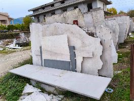 Lavorazione marmi - Macchinari e attrezzature, - Lastre e blocchi di marmo