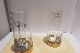 Set of 6 crystal and silver whisky glasses 1