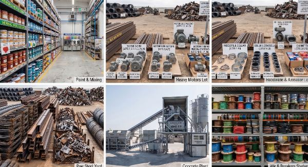 Materiale elettrico e cavi&nbsp;- Parti di impianti e materiali ferrosi - Accessori meccanici, motori e vernici - Concordato Pieno Liquidatorio Omologato 35/2015 - Tribunale di Perugia - Vendita 2