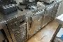 Refrigerated Counter, Sink and Stainless Steel Wall Cabinet 3