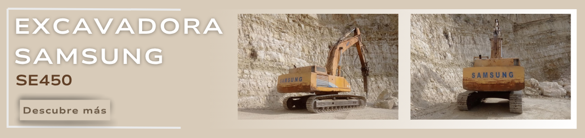 Excavadora SAMSUNG SE450