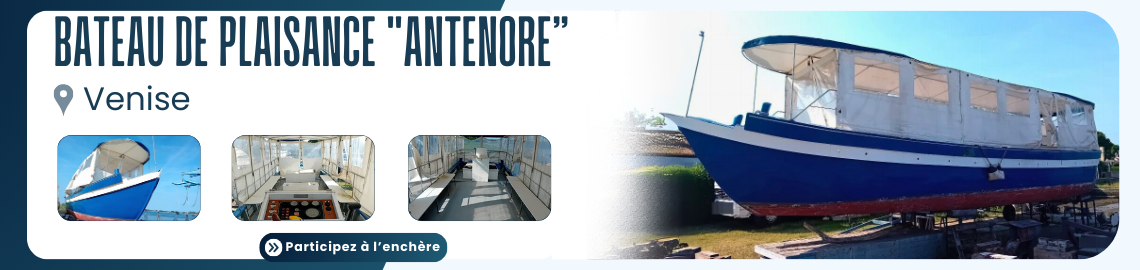 Bateau de Plaisance "Antenore"