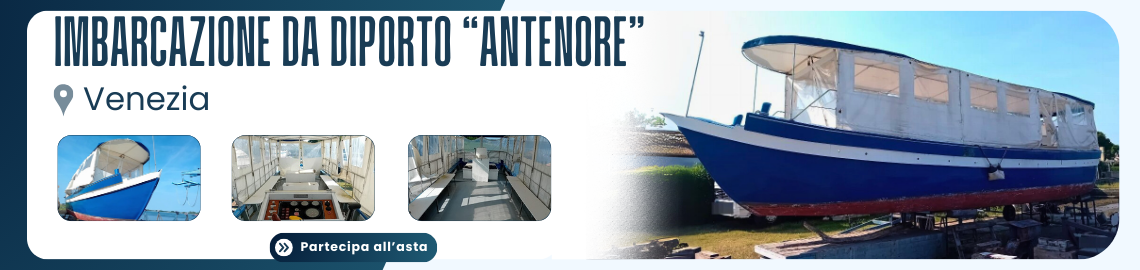 Imbarcazione da Diporto  "Antenore"