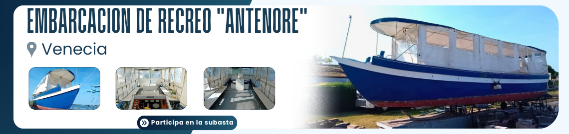 Embarcación de Recreo "Antenore"