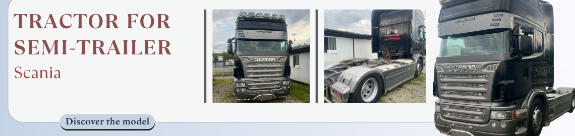 Tractor for Semi-Trailer Scania