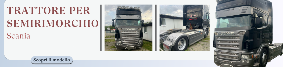 Trattore per Semirimorchio Scania